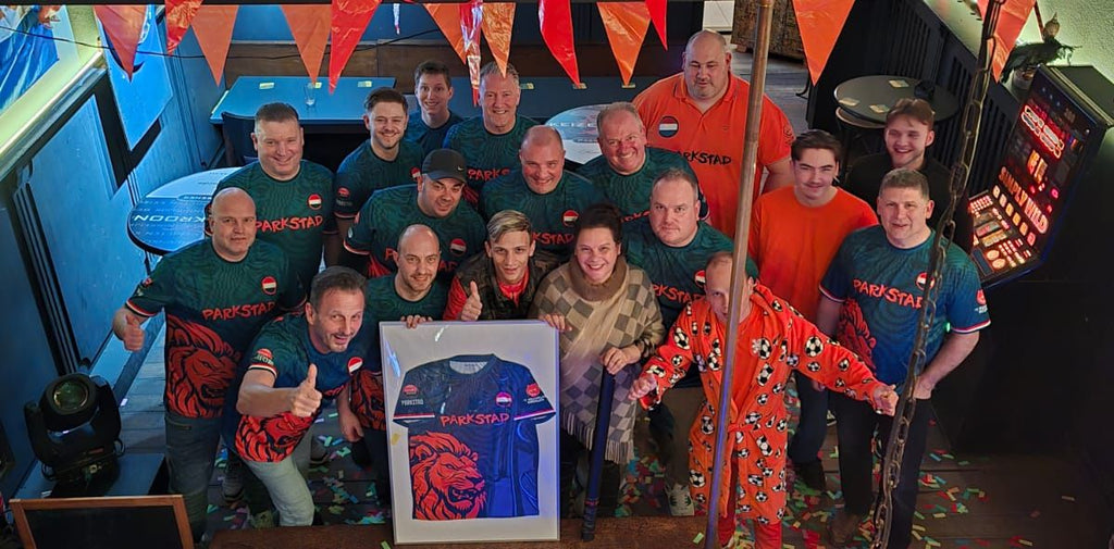 Oranje Fans Parkstad shirts – eigen ontwerp gedrukt door ULTIM8FANS